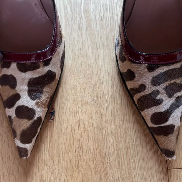 The prettiest leopard-print shoes! Vintage Cesare Paciotti, 41 - Picture 4 of 8